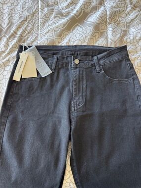 Roswear Jeans Women’s High-Rise Black Bootcut Jeans Size Large